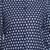 Spangle blue button down women dress