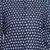 Spangle blue button down women dress
