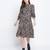 Razzle dazzle jaguar print women dress