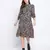 Razzle dazzle jaguar print women dress