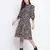 Razzle dazzle jaguar print women dress
