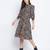 Razzle dazzle jaguar print women dress