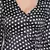 Piebald polka dot women casual dress