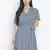 Bang on blue women wrap dress