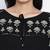 Glamour Black embroidery  fashion women dress
