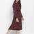 Heart throb floral print elasticated women dress