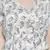 Shinner floral print women warp dress