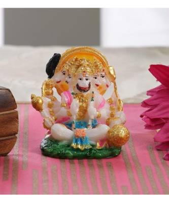 Yellow Marble Panchmukhi Hanuman Ji Idol by Gallery99 1