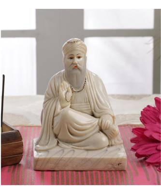 Cream Marble Guru Nanak Ji Idol by Gallery99 1