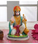 White Marble Hanuman Ji Idol by Gallery99
