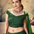 Sea Green Crush Work Georgette Lehenga Choli with  Net Dupatta