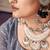agreeable Grey Mukesh work georgette semi stitched lehenga