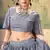 agreeable Grey Mukesh work georgette semi stitched lehenga