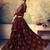 endearing Brown Mukesh work georgette semi stitched lehenga