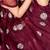 enticing Purple mirror net semi stitched lehenga