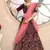good-looking Wine embroidered satin semi stitched lehenga