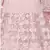 winsome Baby-pink thread embroidered with Foil Mirror and Cut Work organza semi stitched lehenga