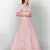 desirable Baby-pink thread embroidered with Foil Mirror Soft Tissue organza semi stitched lehenga