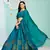 circean Green gotta patti satin semi stitched lehenga