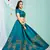 circean Green gotta patti satin semi stitched lehenga