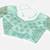 Enchanting Sea green Heavy Embroidered with Zarkan net semi stitched lehenga
