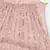 beauteous Peach thread embroidered with Foil Mirror Soft Tissue organza semi stitched lehenga