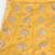Dreamy Mustard thread embroidered with Foil Mirror Soft Tissue organza semi stitched lehenga