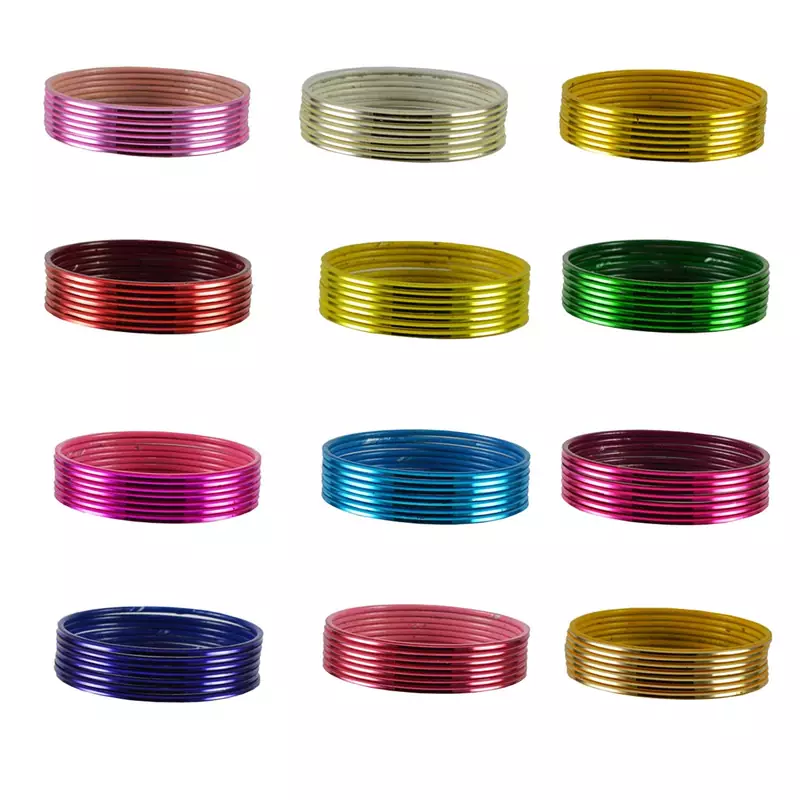 Multicolor Color Metel Bangle