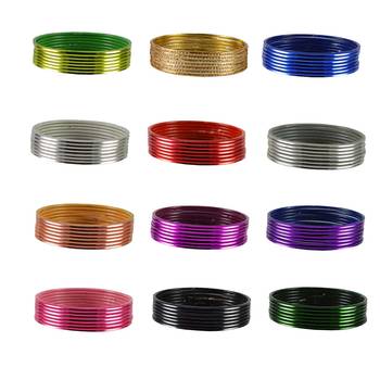 Multicolor Color Metel Bangle 1