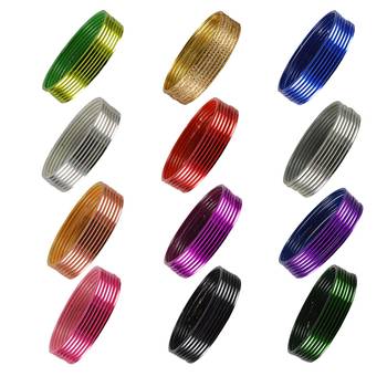 Multicolor Color Metel Bangle 2