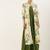 Green Printed Georgette Stitched Weaving_Print Party-Wear-Gowns