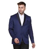 Blue plain cotton men-wedding-dresses