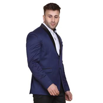 Blue plain cotton men-wedding-dresses 3