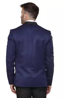 Blue plain cotton men-wedding-dresses