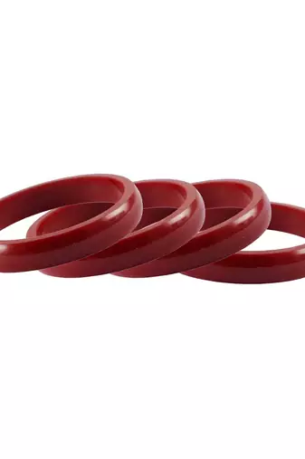 Red  Color Acrylic Bangle