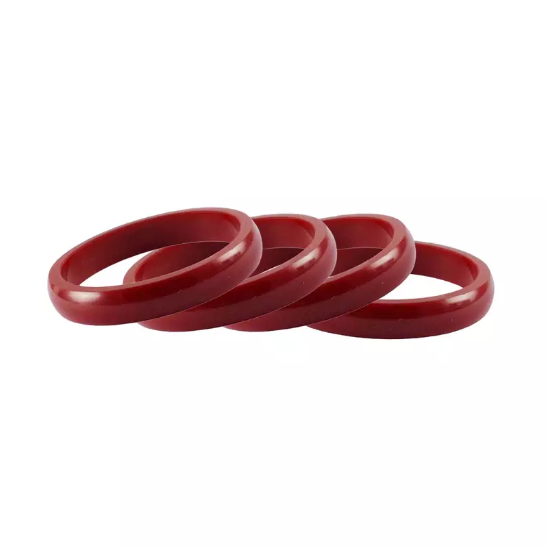 Red  Color Acrylic Bangle