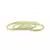 White Color Acrylic Bangle