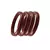 Red  Color Acrylic Bangle