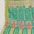Attractive sea green thread and zari embroidered with foil mirror heavy 60gm georgette semi stitched lehenga