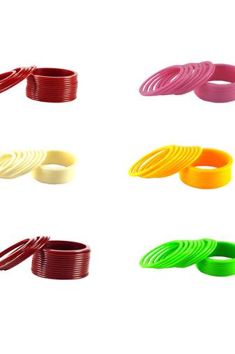 Multicolor Color Acrylic Bangle