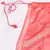 gorgeous Peach gotta patti satin semi stitched lehenga
