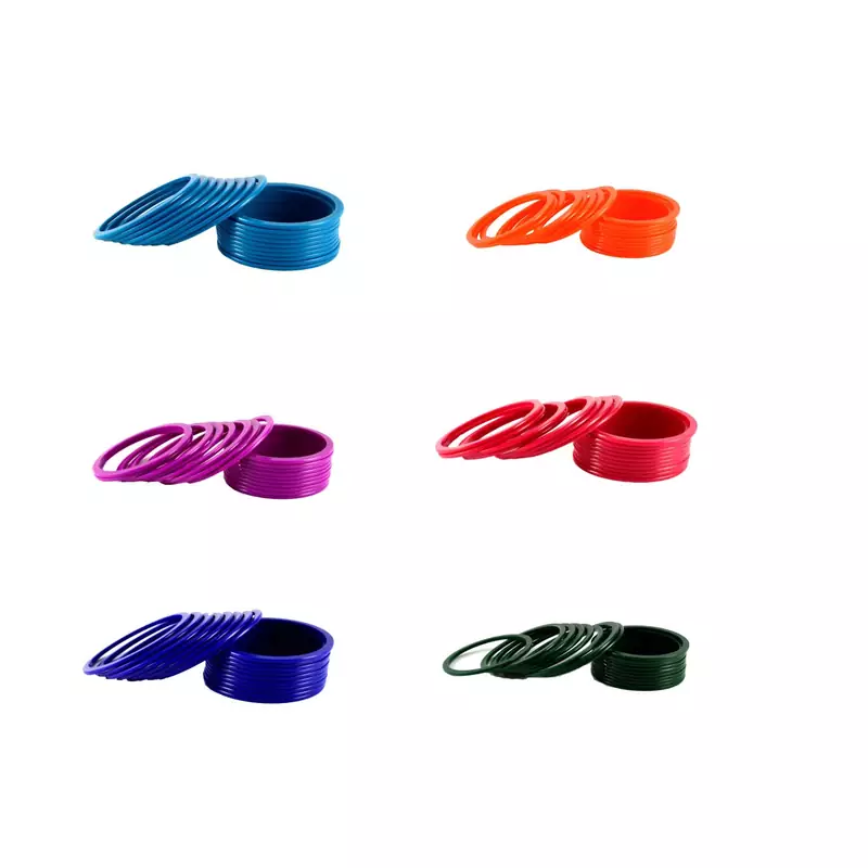 Multicolor Color Acrylic Bangle