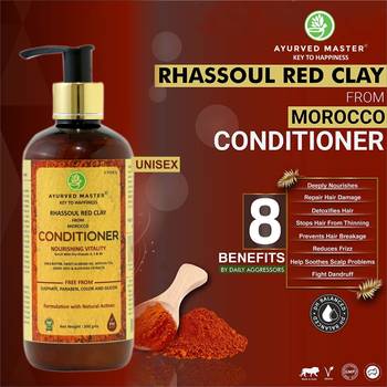 Ayurved Master 100% Chemical Free From morocco Contains Keratin Organic  Vegan & Plant Based | 300ML Conditioner 1