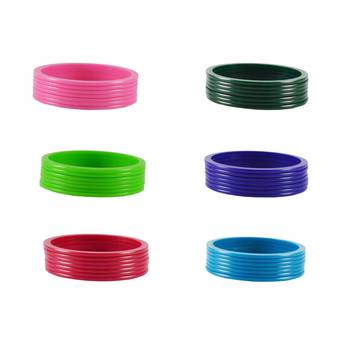 Multicolor Color Acrylic Bangle 1