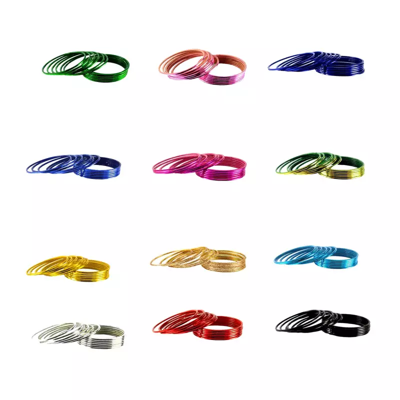 Multicolor Color Metel Bangle