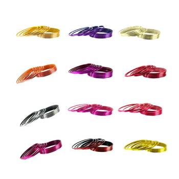 Multicolor Color Metel Bangle 1