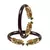 Maroon Color Acrylic And Brass Bangle