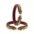 Red  Color Acrylic And Brass Bangle
