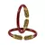 Red  Color Acrylic And Brass Bangle