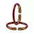 Red  Color Acrylic And Brass Bangle